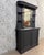 Black 19th Century Napoleon III Bistro Cabinet For Sale - Image 8 of 17