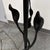 Pottery Barn Sabina Wrought Iron Figural Floor Lamps, Pair For Sale - Image 9 of 12
