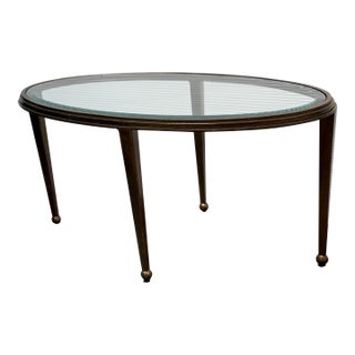 Horchow Bronze Coffee Table For Sale