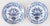 Blue 18th Century Petite Dutch Delft Faience Floral Plates - A Pair For Sale - Image 8 of 8