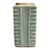 Chinese Ceramic Vase,Guan Ware Celadon Glaze Porcelain Vase Hand Painted Ridged Decoration Pattern For Sale