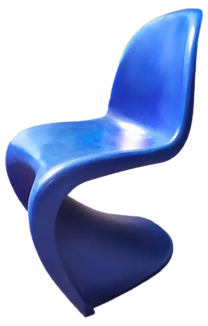 Blue Chair by Verner Panton for Vitra, 1967