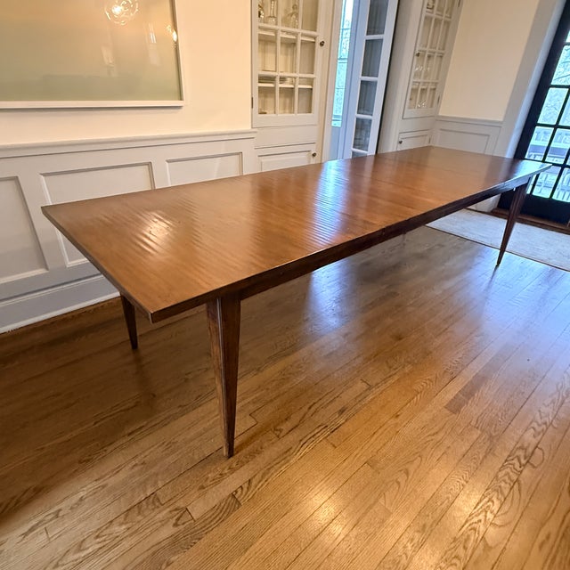 Rustic European Random Harvest Sonoma Dining Table With Two Leaves For Sale - Image 3 of 10