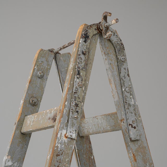 Mid 20th Century French A-Frame Ladder Shelf For Sale - Image 12 of 18