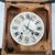 Wood 19th Century French Napoleon III Inlaid and Painted Wall Clock For Sale - Image 7 of 9