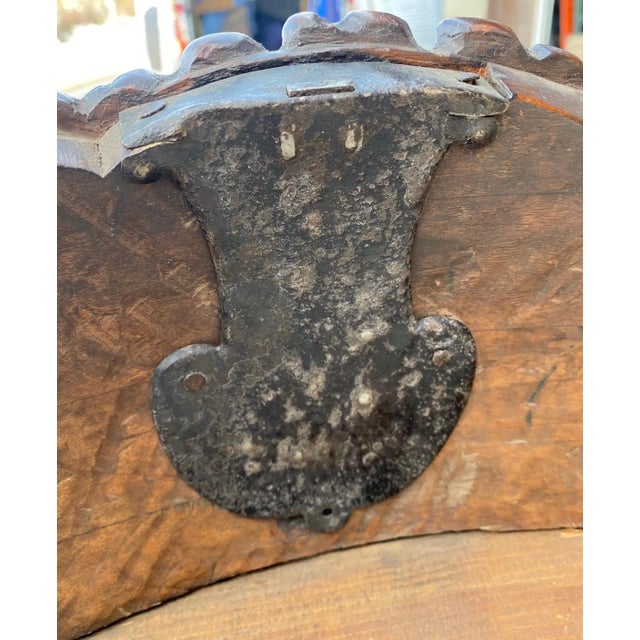 Wood Fine Pair of 18th Century Venetian Rococo Bombe Bedside Chests of Drawers For Sale - Image 7 of 7