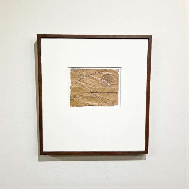 1930s Rudolf Bauer, Bauhaus Style Prison, 1938, Pencil Drawing For Sale - Image 5 of 12