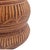 Tribal Style Terra Cotta Gourd Vase With Hand-Etched Geometric Motif For Sale In San Francisco - Image 6 of 7