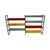 Large Modulair Wall System in Multicolor Metal from Tomado Holland, Netherlands, 1960s For Sale - Image 10 of 10