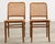 Thonet Set of Six Thonet Bentwood Prague Dining Chairs by Josef Hoffmann For Sale - Image 4 of 18