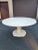 Niermann Weeks Late 20th Century Niermann Weeks Large Pedestal Faux Marble Dining Table For Sale - Image 4 of 14