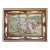 Vintage European Rococo-Style Jacquard Tapestry in Gilt Frame For Sale