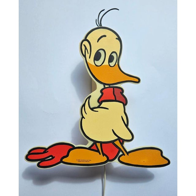 Postmodern Postmodern Duck Wall Lamp by Alfred J. Kwak, Netherlands, 1989 For Sale - Image 3 of 12