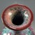 Ceramic Vintage Chinese Jun-Style Flambe Glazed Faceted Vase For Sale - Image 7 of 8
