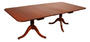 English Tripod Dining Table in Mahogany, 19th Century