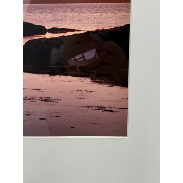 Blue Rocks Fishing Cabin Lunenburg, Nova Scotia Photograph, Framed For Sale - Image 10 of 12