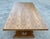 Vintage Brutalist Trestle Dining Table For Sale - Image 11 of 12