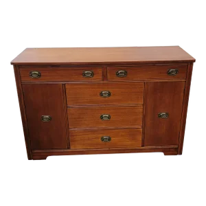 Antique Light Mahogany Sideboard Credenza American Federal Duncan Phyfe