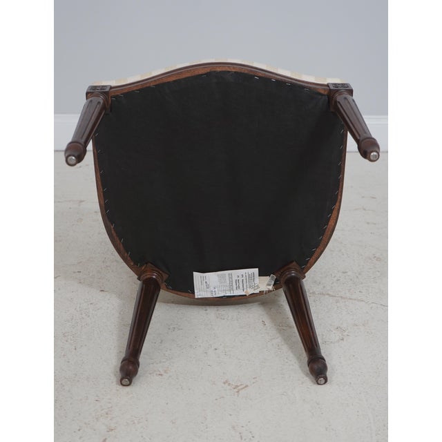 Set of 8 Stickley Oval Back Louis XV Mahogany Dining Chairs For Sale - Image 17 of 18