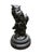 Bronze Barn Owl Statues, 20th Century For Sale - Image 3 of 10