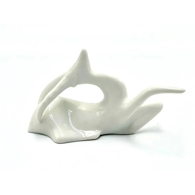 Ceramic Porcelain Capricorn Figurine from Royal Dux, 1960s For Sale - Image 7 of 7