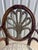 Brown Vintage Palm Beach Regency Dorothy Draper Style Faux Bamboo Accent Chair For Sale - Image 8 of 9