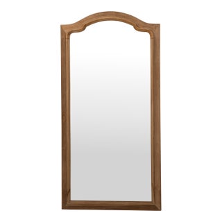 Circa 1900 French Louis Philippe Style Wooden Wall Mirror For Sale