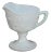 White Glass Grape Pitcher For Sale