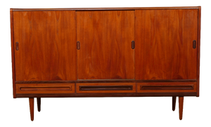 Vintage Danish Teak Highboard