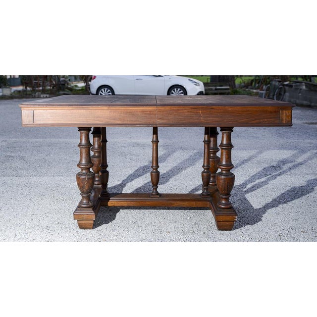 Extendable Liberty Table in Walnut For Sale - Image 9 of 18