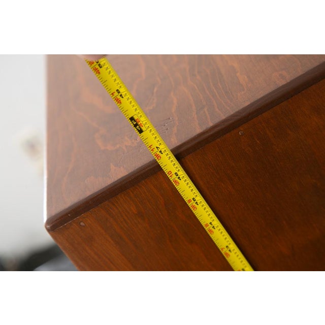 Vintage Bookshelf Compact Solid Wood Adjustable Shelf For Sale - Image 11 of 11