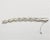 Vintage Signed Crown Trifari Rhodium Plated Rhinestone Harper's Bazaar Bracelet For Sale In Philadelphia - Image 6 of 7