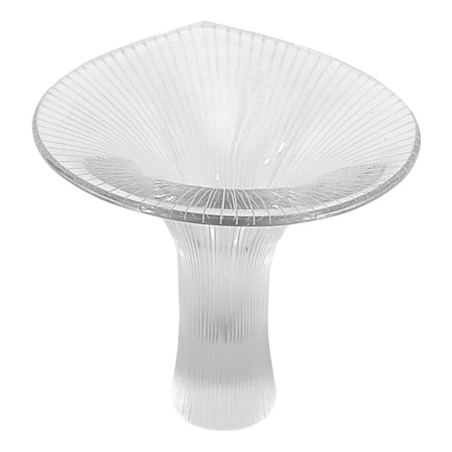 Kantarelli Glass Vase by Tapio Wirkkala, 1955 For Sale