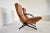 Black Set of P40 Lounge Chairs in Cognac Leather by Osvaldo Borsani for Tecno, 1960s For Sale - Image 8 of 12