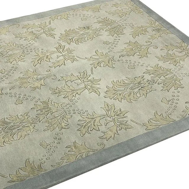 2010s Handwoven Transitional Style Area Rug 4'4"×6'0" For Sale - Image 5 of 9