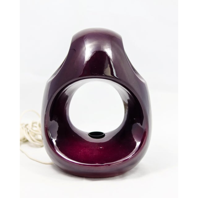 Model 4111 Lamp in Glazed Ceramic from Beit Hayotser LTD, Israel, 1970s For Sale - Image 6 of 6