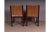 Set of Chairs in Beech Wood and Velvet For Sale - Image 6 of 7
