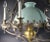 Steel Brass and Glass Oil Light Chandelier in the Spanish Style For Sale - Image 10 of 12