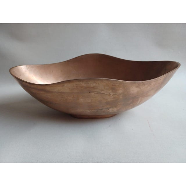 Bronze Centerpiece Bowl by Esa Fedrigolli, Italy, 1980s For Sale - Image 6 of 6