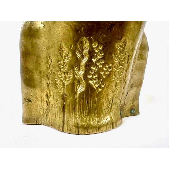 Vintage Handmade Bronze Vase by Dorothea Dietz, 1960s For Sale - Image 11 of 18