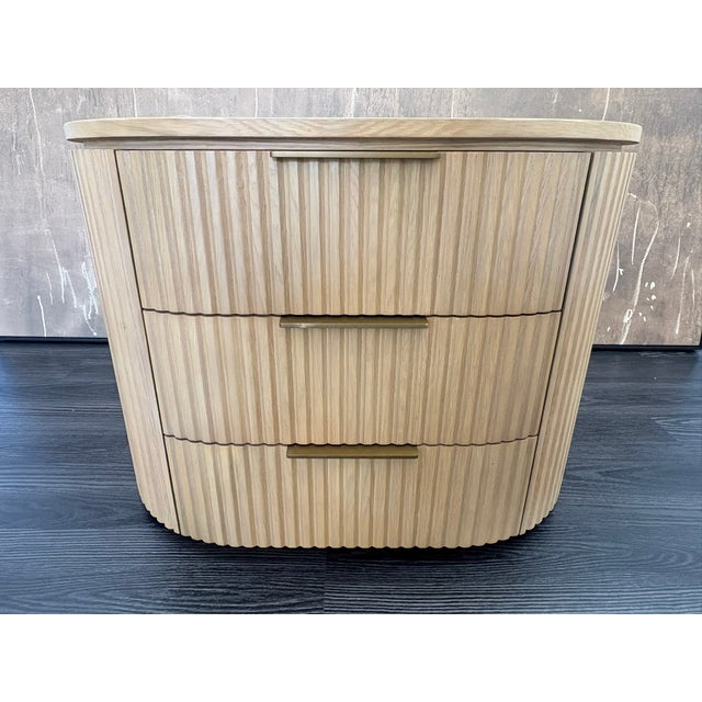 Rh Byron Closed Nightstand – 32" Light Oak | Designed by Harrison & Nicholas Condos For Sale - Image 10 of 18