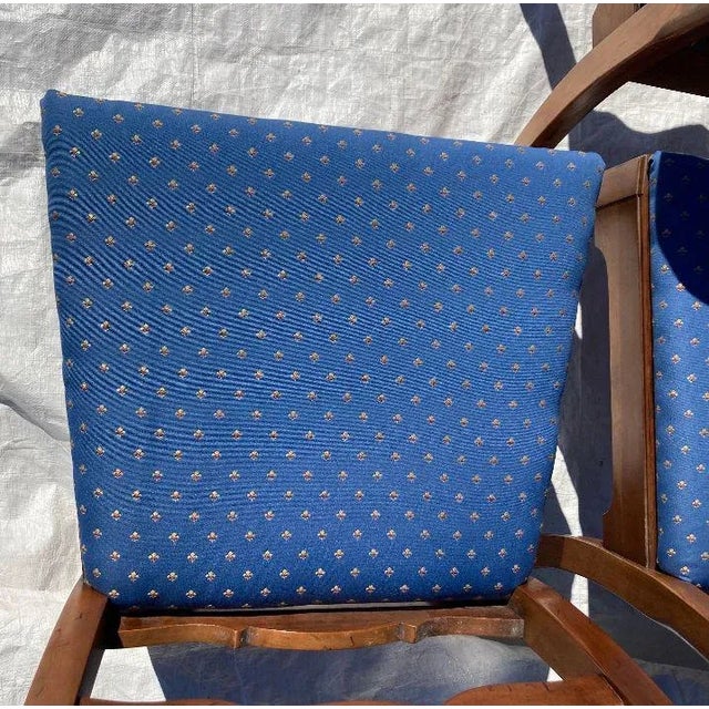 70's Timeless Statton Cherry Wood Dining Chairs S/6 For Sale - Image 9 of 10