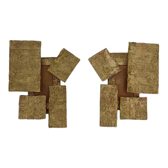 Quadravi' Sconces by Claudio Gonzalez Limited Edition - a Pair For Sale