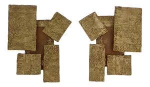 Quadravi' Sconces by Claudio Gonzalez Limited Edition - a Pair