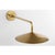 Brass Amber Lewis for Visual Comfort Signature Ponce 9" Articulating Sconce in Hand-Rubbed Antique Brass with Hand-Rubbed Antique Brass Shade For Sale - Image 8 of 11