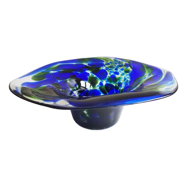 Art Glass Bowl, 1970s For Sale