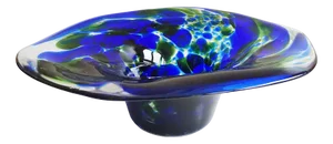 Art Glass Bowl, 1970s