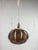 Mid-Century Scandinavian Space Age UFO Mushroom Pendant in Wood Veneer in the style of Hans-Agne Jakobsson, 1970s For Sale - Image 11 of 11
