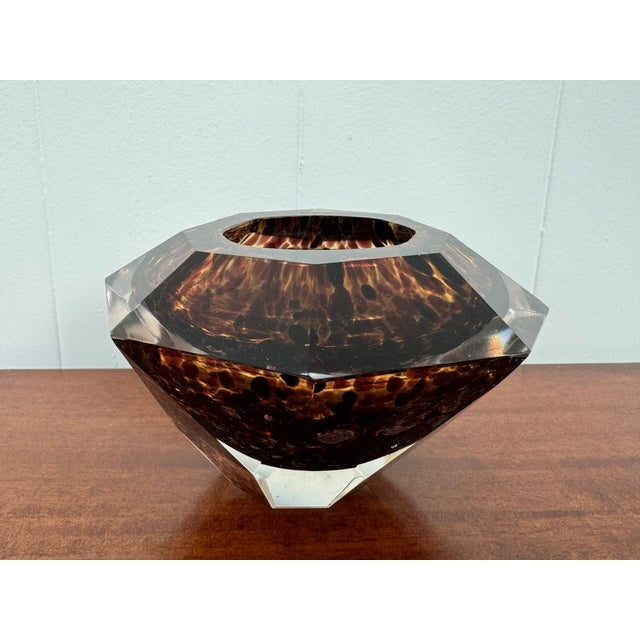 Italian Vase Holder in Murano Glass Vase, 1960s For Sale - Image 16 of 18
