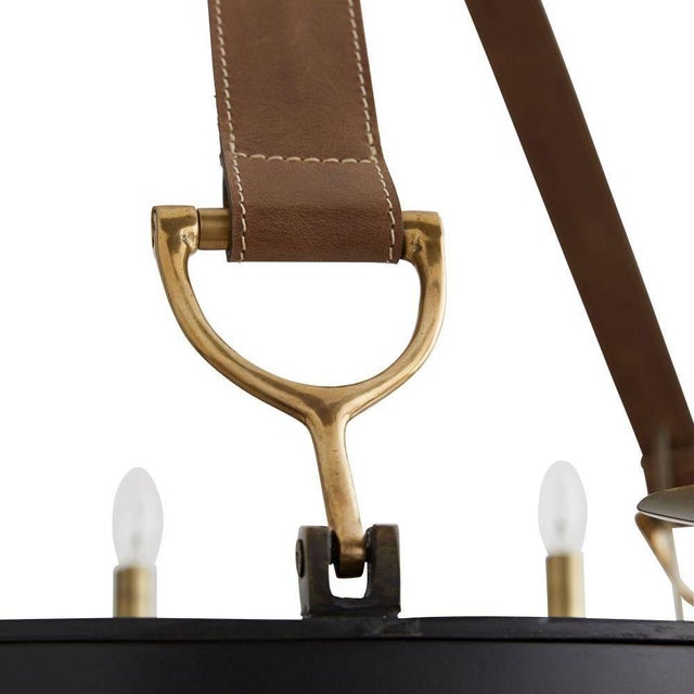 Black Arteriors Home Chaney Chandelier For Sale - Image 8 of 10